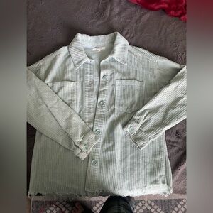 PacSun Ribbed Knit Sweater - Light Green